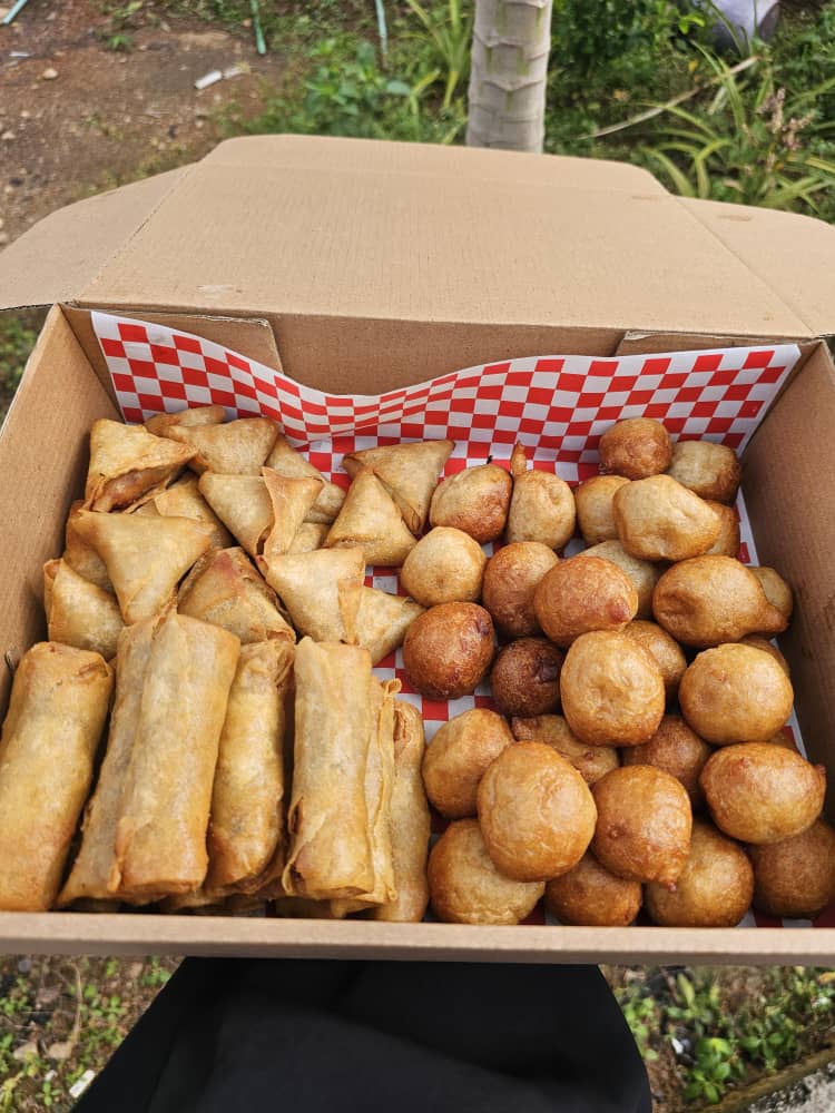 Small chops platter